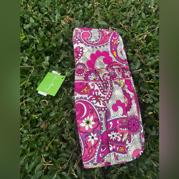 Vera Bradley Handbags - Vera Bradley Floral Paisley hot hair tool Clutch in Pink and Purple